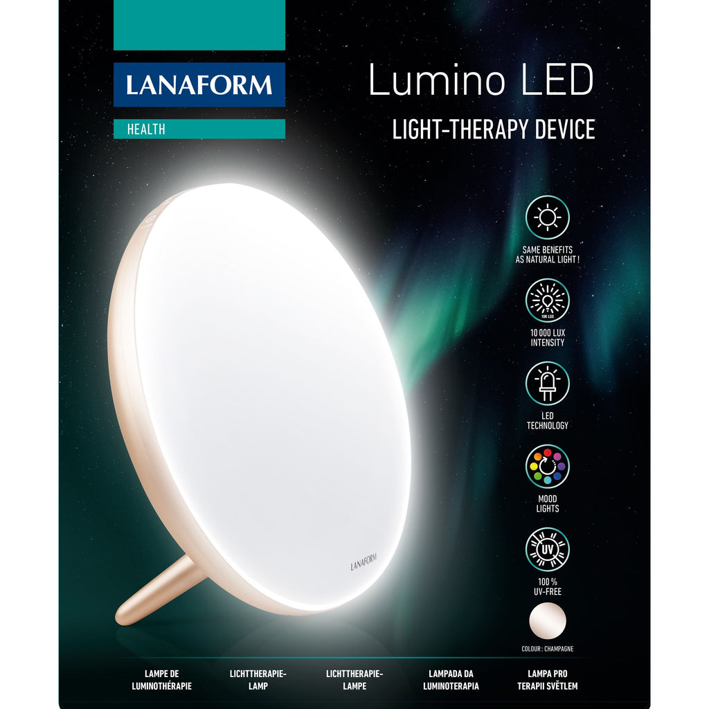 Lanaform Lumino LED – Medical light therapy lamp with 10,000 lux