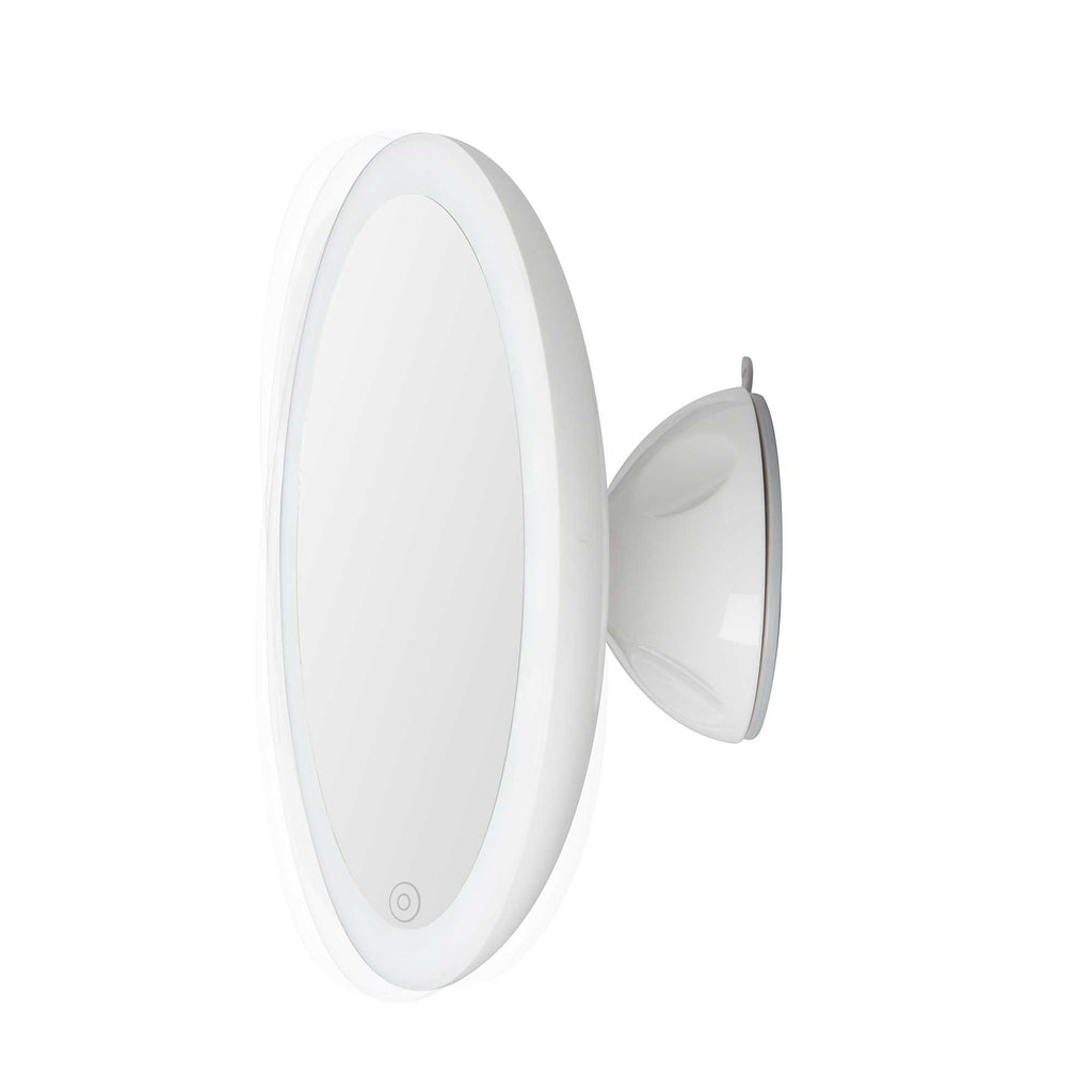 Lanaform 2in1 Mirror – Dubbelsidig sminkspegel med LED-belysning och 5x förstoring