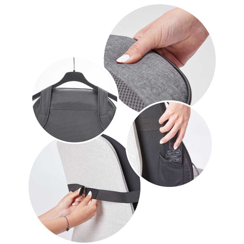 Lanaform Bodyscan Massager – Shiatsu-massagesäte med kroppsskanning och värmefunktion