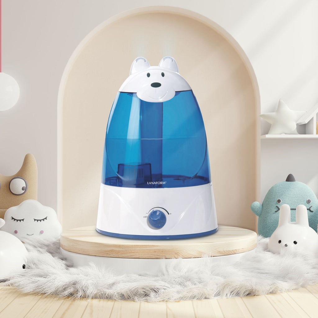 Lanaform Charly – Child-friendly humidifier with cool mist and cute teddy bear design