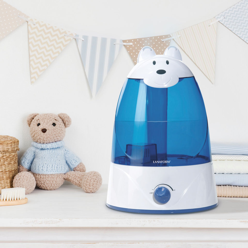 Lanaform Charly – Child-friendly humidifier with cool mist and cute teddy bear design