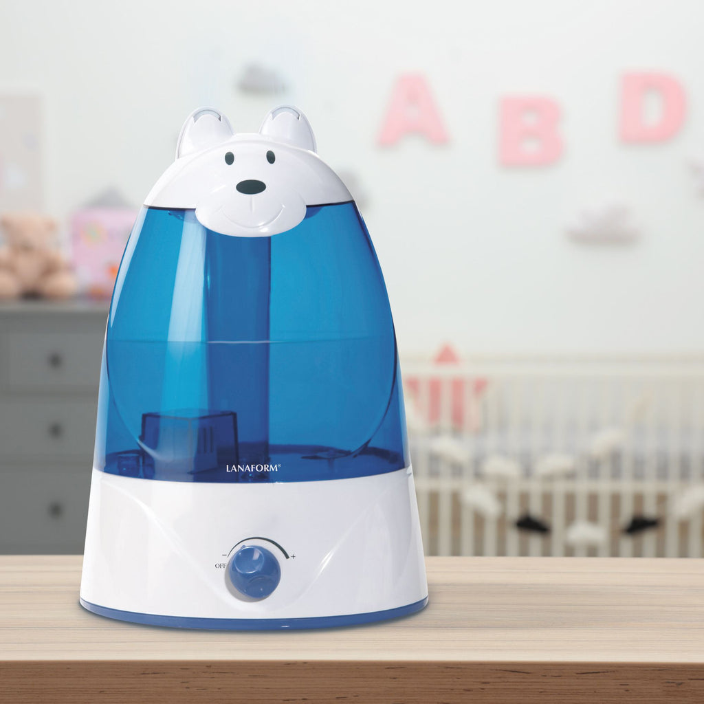 Lanaform Charly – Child-friendly humidifier with cool mist and cute teddy bear design