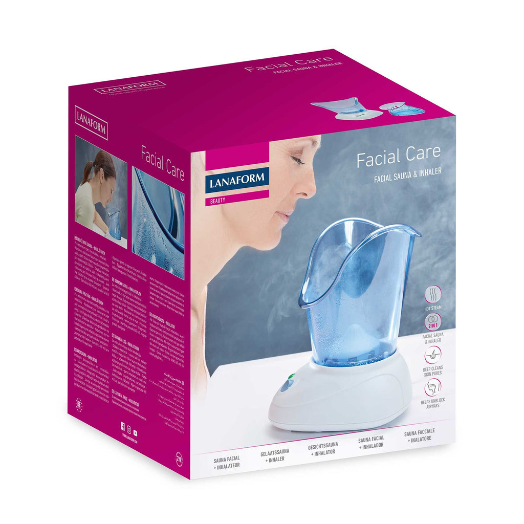 Lanaform Facial Care – Ansiktsångbad och rengöringskit för hudvård hemma