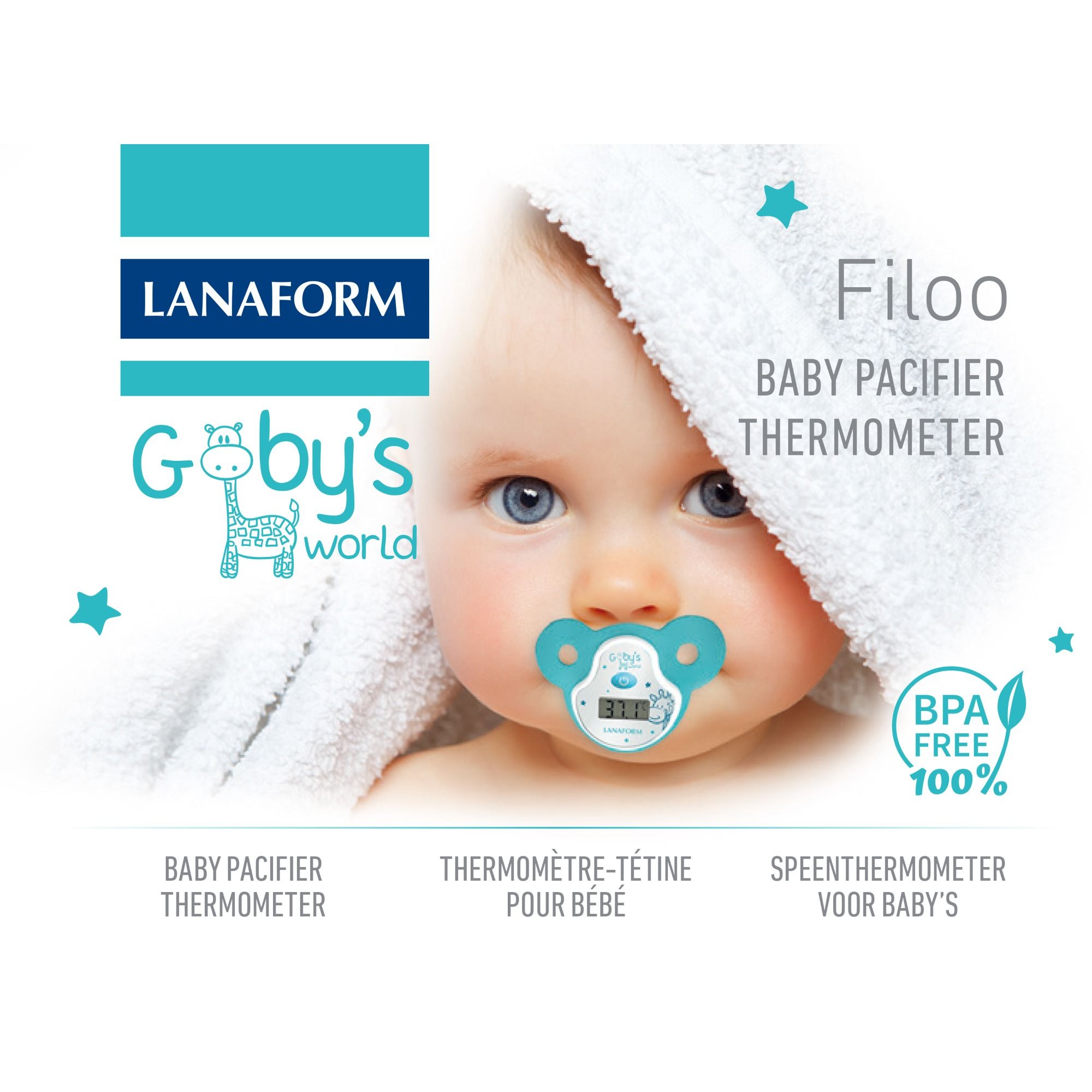 Lanaform Filoo – Digital termometer med flexibel spets och snabb mätning