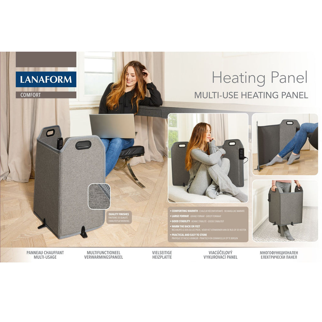 Lanaform Heating Panel – elektrisk värmepanel med justerbar temperatur