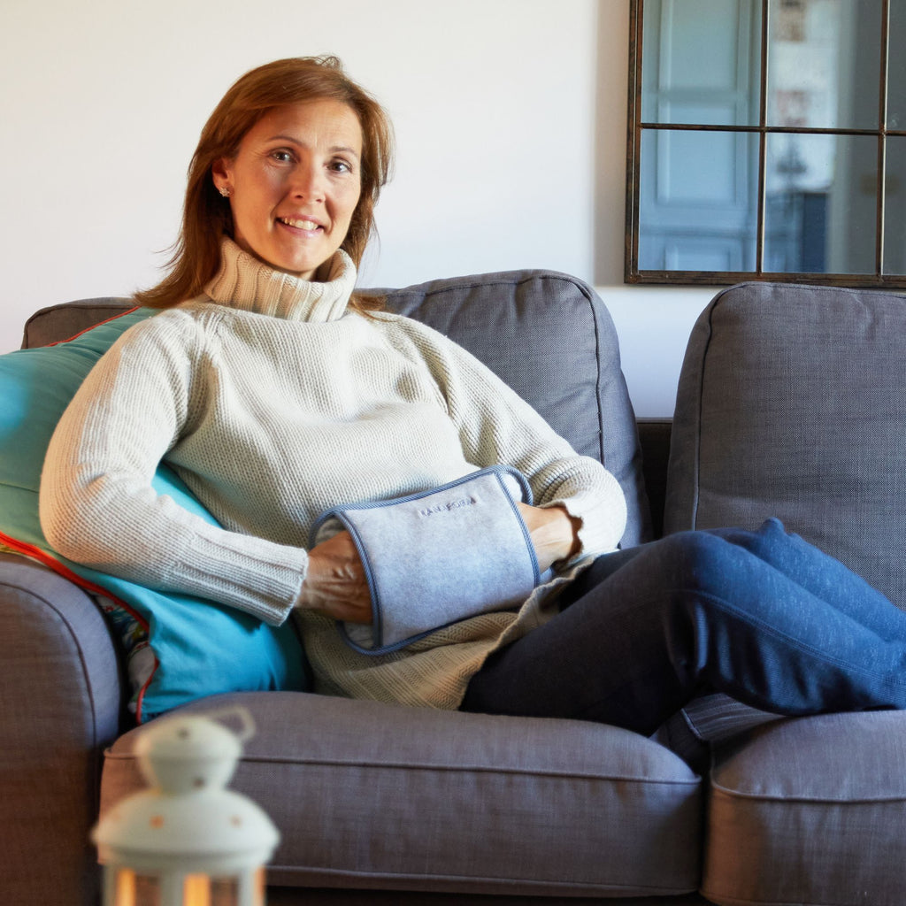 Lanaform Hottle Well-Being – Electric heating pad with soft textile cover