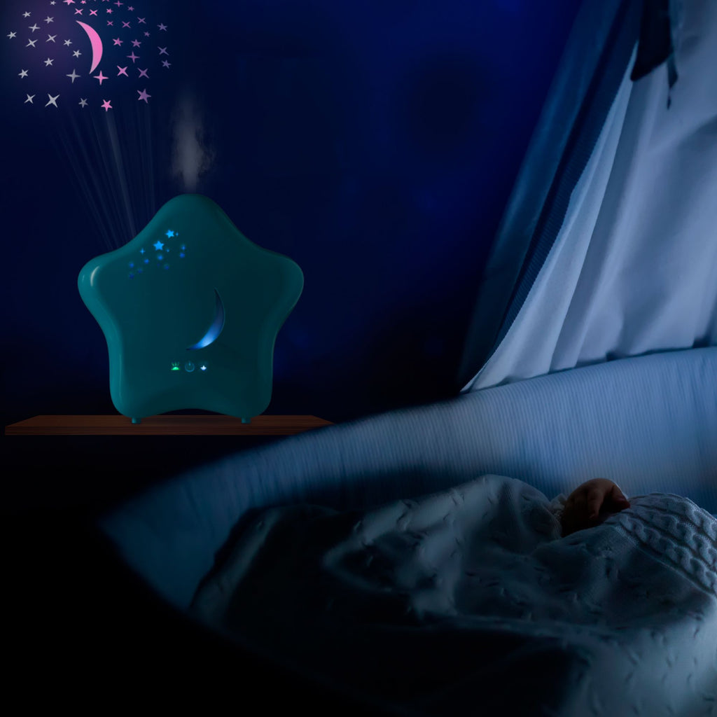Lanaform Moony – Luftfuktare för barn med nattlampa och kall ånga
