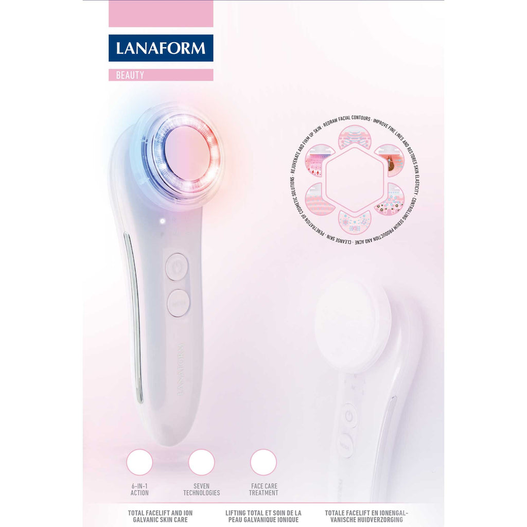 Lanaform PureSkin – LED-enhet för anti-aging och hudföryngring